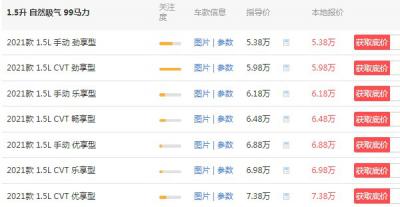 2022年宝骏510裸车价格表 2021宝骏510裸车价5万(没有2022款)